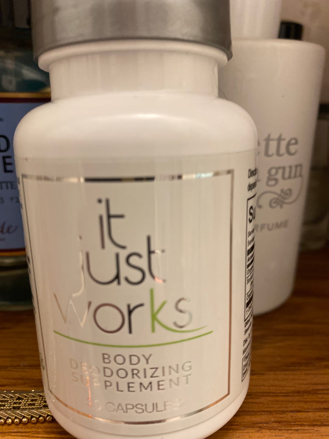 Customer photo review of Body Deodorizing Supplement by It Just Works