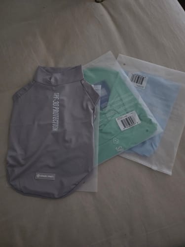 Customer photo review of Sunblock T-Shirt 3 Pack
