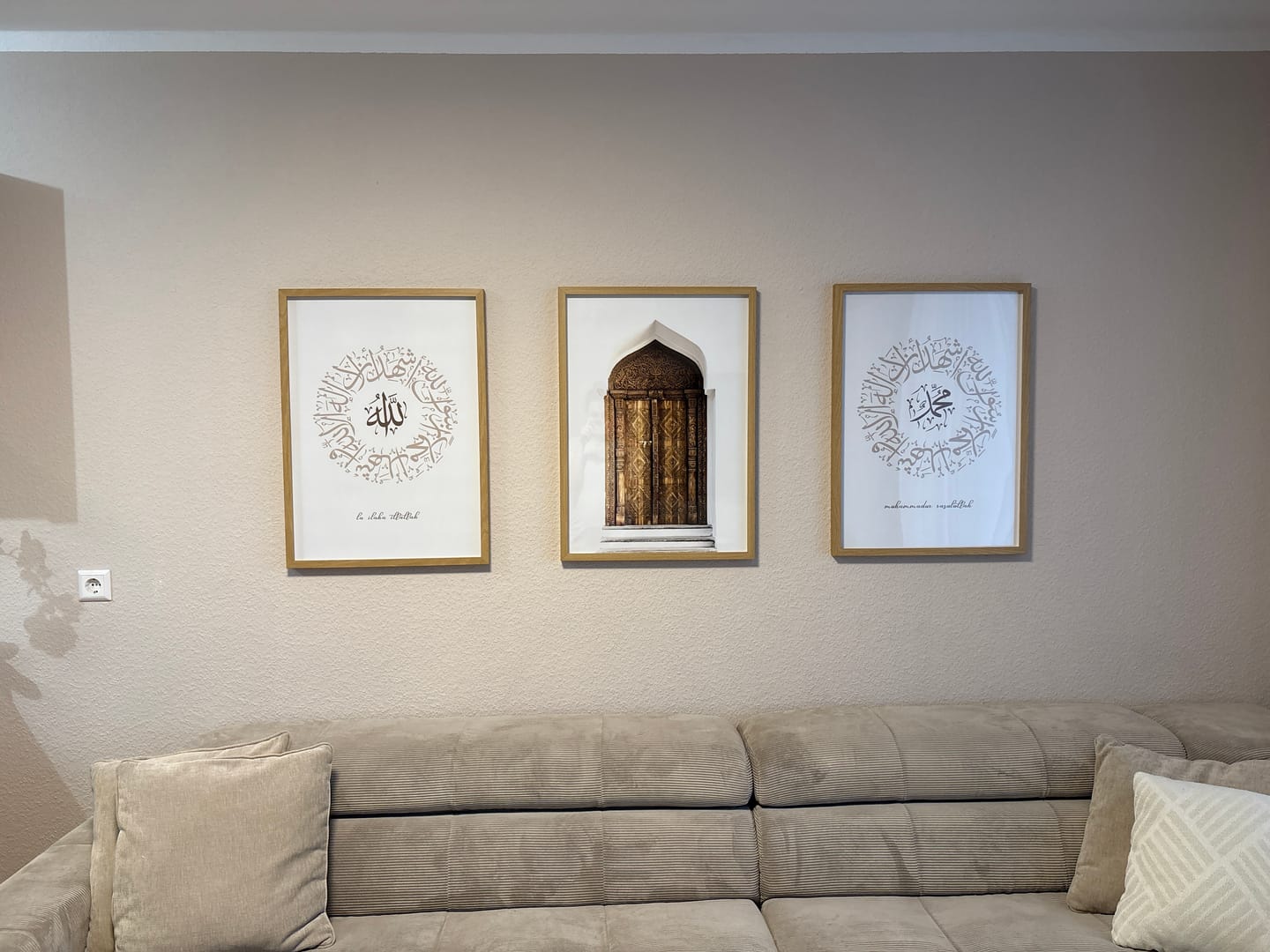 Customer photo review of Shahada Set (Poster Set)
