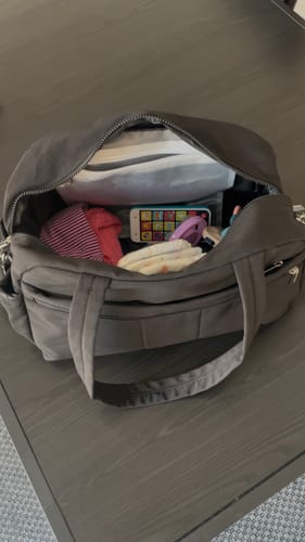 Customer photo review of Wickeltasche mit Nassfach