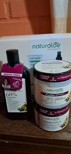 Customer photo review of Máscara Capilar Rulos Definidos 300ml