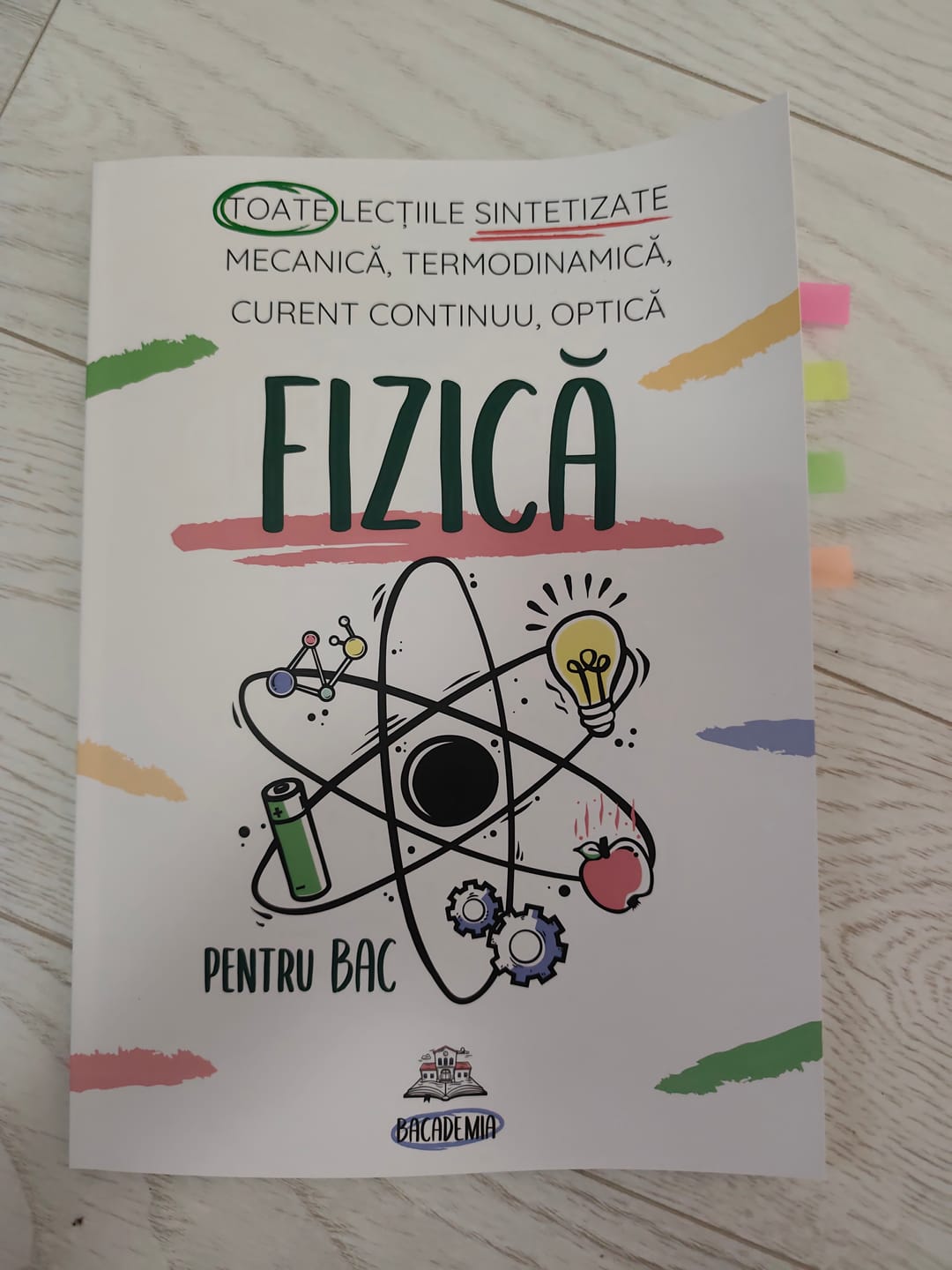 Customer photo review of Carte Fizică Bacalaureat Bacademia