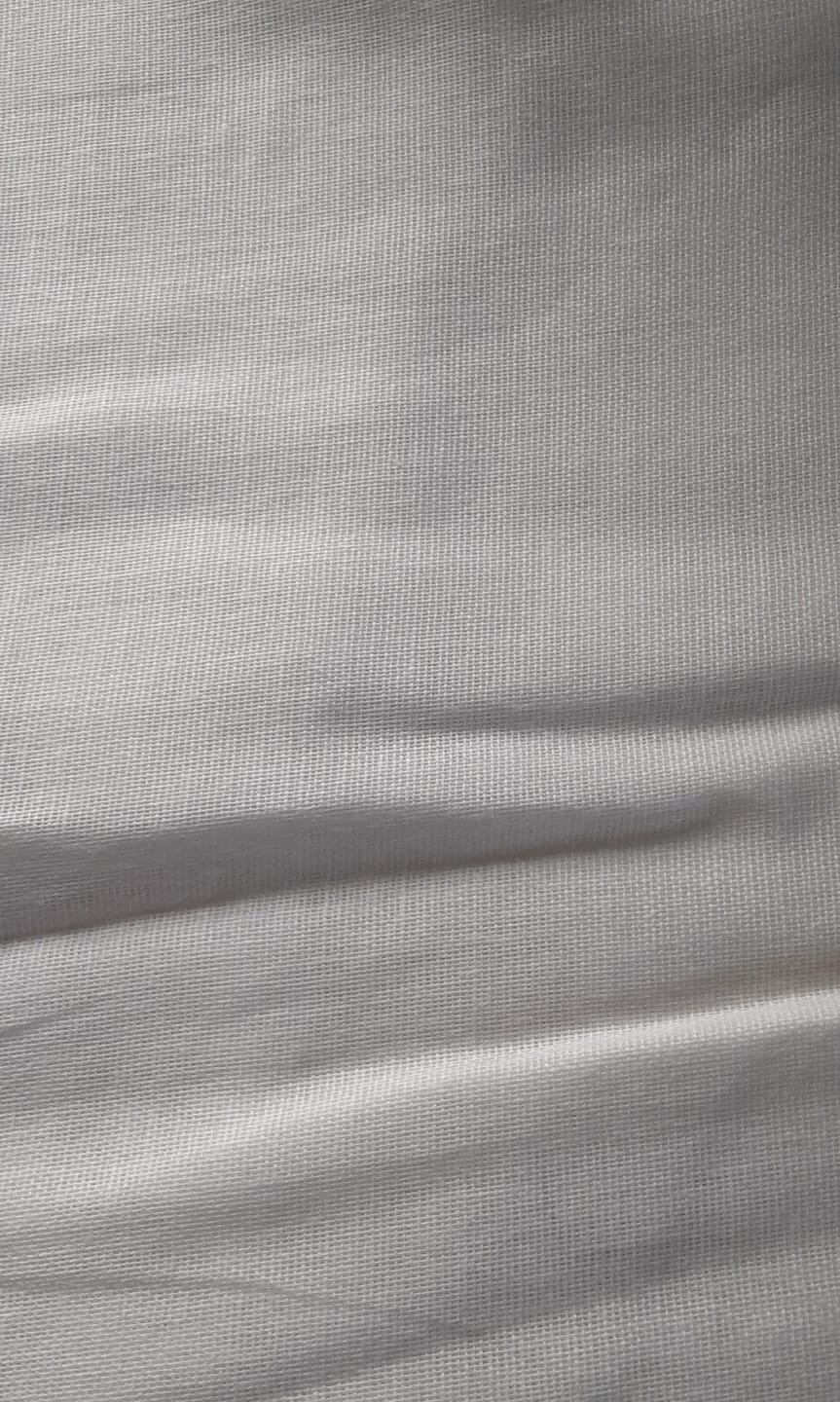Customer photo review of Plain Muslin Fabric