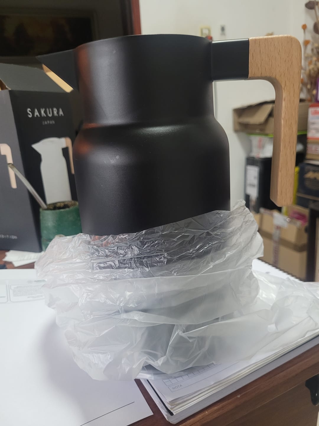 Customer photo review of Jarra Termica Sakura Style 1 Litro Negra