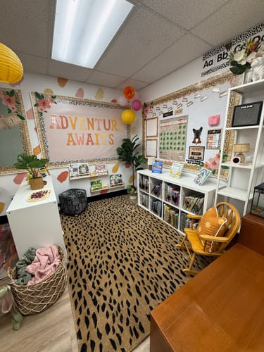 Customer photo review of Simply Safari | Full Printable Classroom Decor Bundle