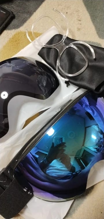 Customer photo review of Skixpert Pro Ski Goggles