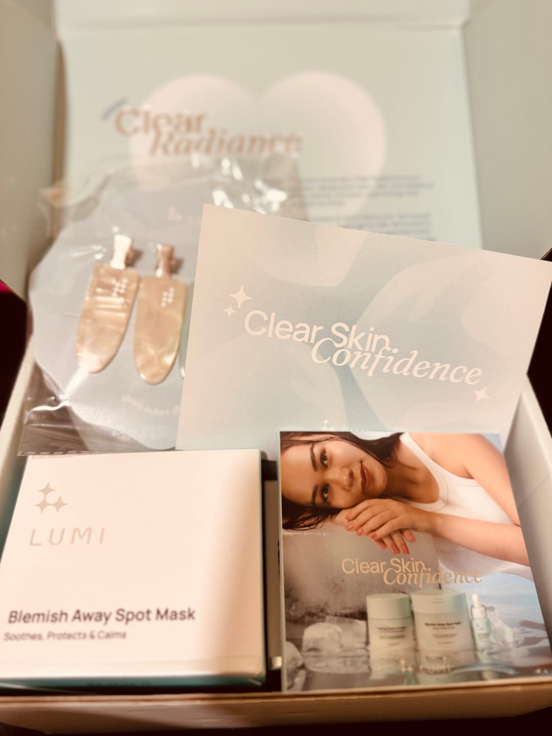 Customer photo review of Blemish Away Spot Mask