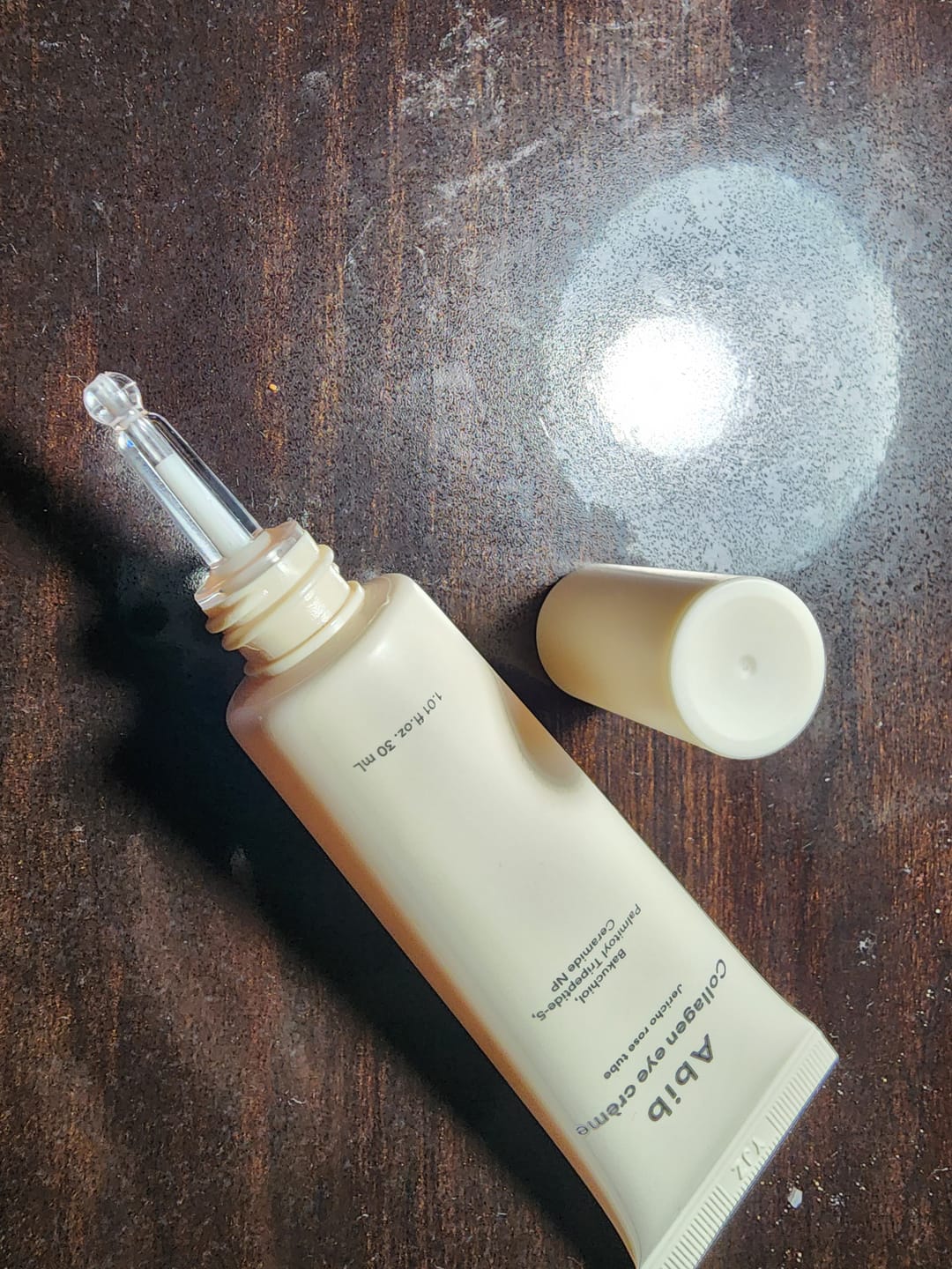 Customer photo review of Collagen Eye Crème Jericho Rose Tube