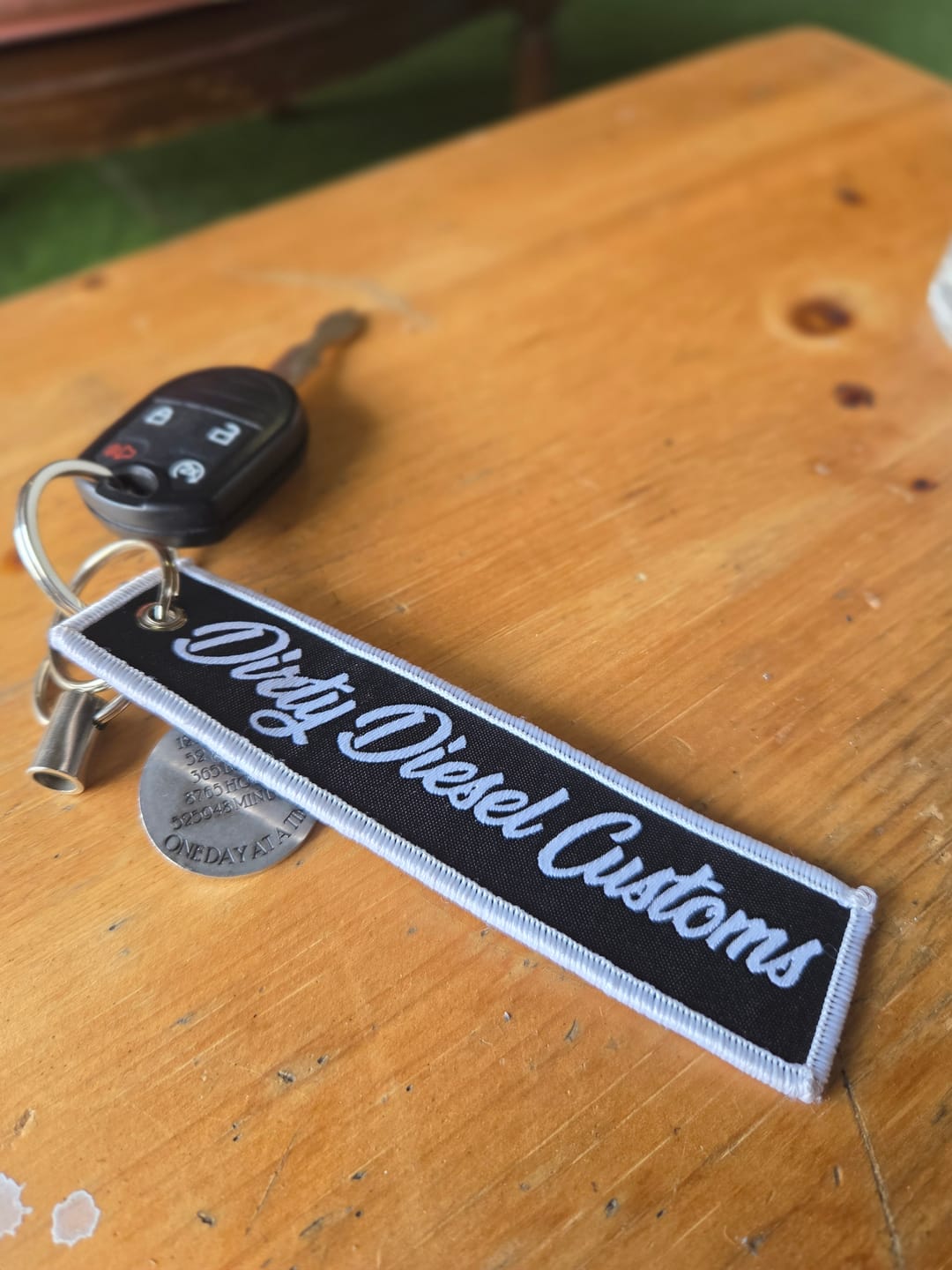 Customer photo review of Dirty Diesel Jet Tag