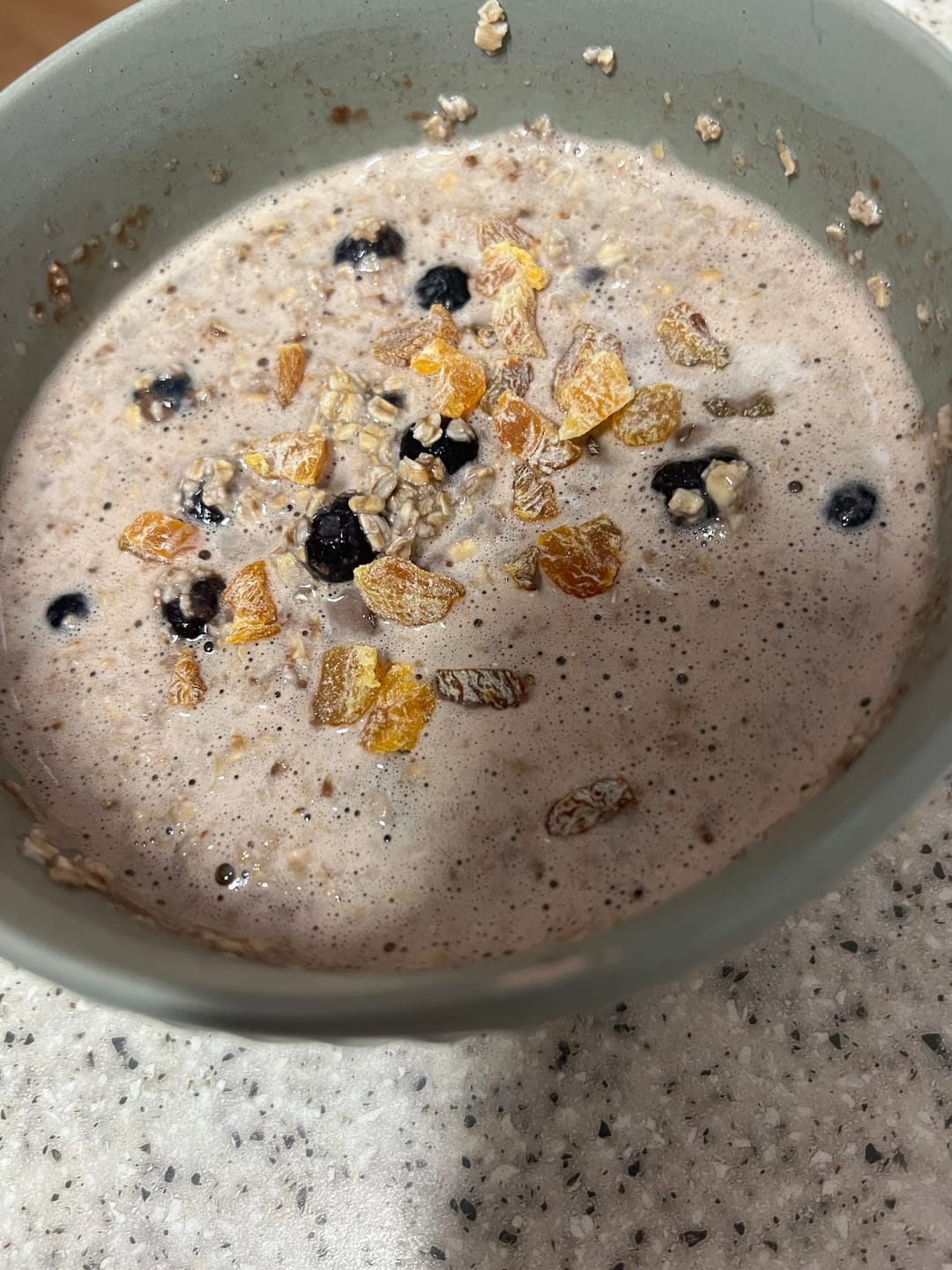 Customer photo review of Chocolate Premium Whey Protein