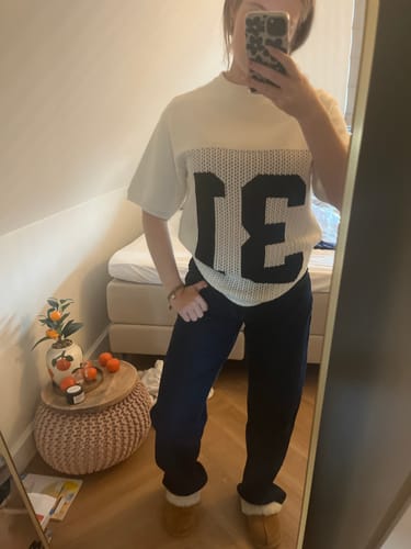 Customer photo review of KNIT JERSEY OFF WHITE