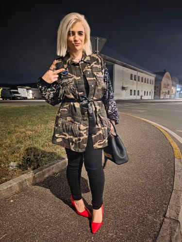 Customer photo review of Giacca Military