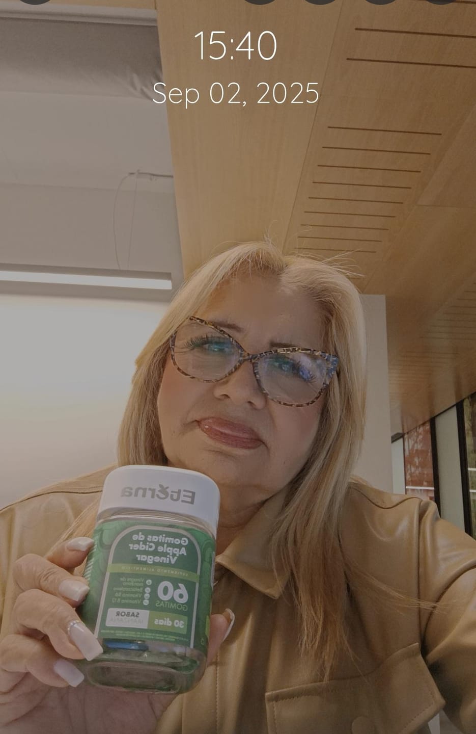 Customer photo review of Gomitas de Vinagre de Manzana | Suscripción