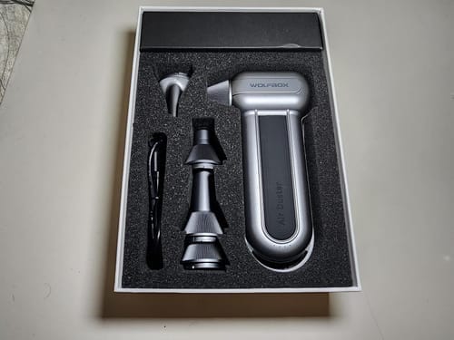 Customer photo review of Wolfbox MF100 Compressed Air Duster - Super Power Electric Compressed Air Duster