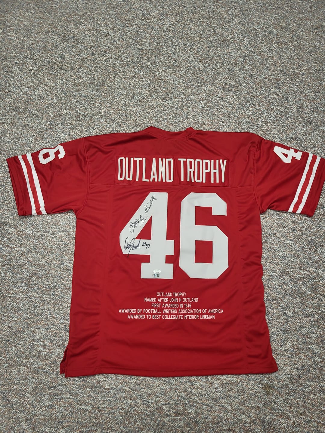 Customer photo review of Ndamukong Suh Autograph Signing