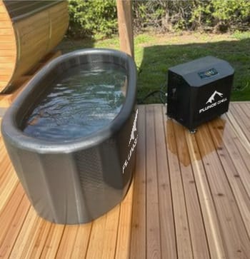 Customer photo review of 1HP COLD PLUNGE CHILLER