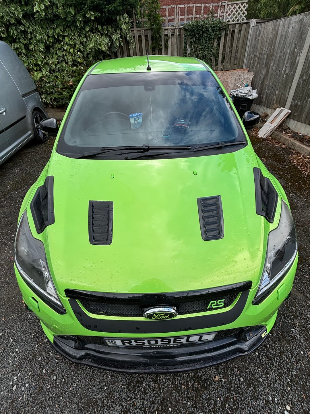 Customer photo review of Genuine Ford Heated 'Mist' Washer Jets (Painted)