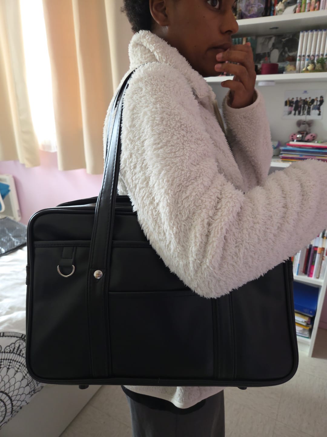 Customer photo review of Sac à Main pour les Cours Lycée Lisa