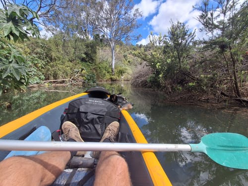 John H. review of Aqua Marina Tomahawk Air-K 440 2 Person Inflatable Drop-Stitch Kayak image 1 out of 1