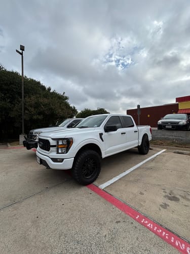 Customer photo review of 3 inch Front Leveling Lift Kit Compatible with Ford F150 2WD & 4WD