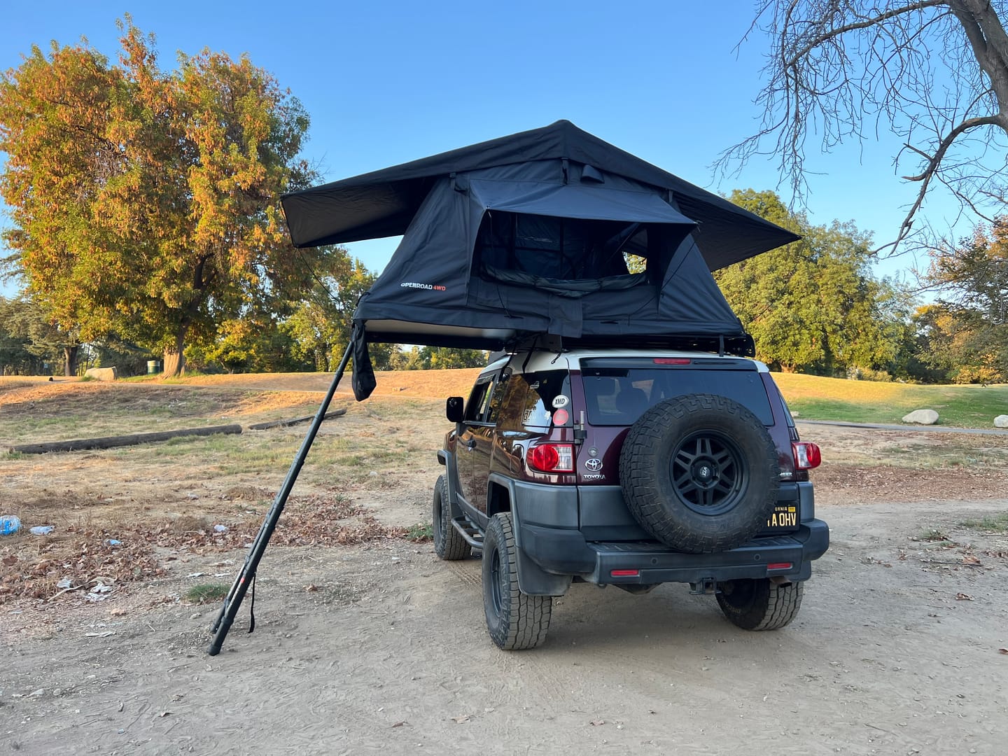 Customer photo review of OPENROAD Soft Roof Top Tent