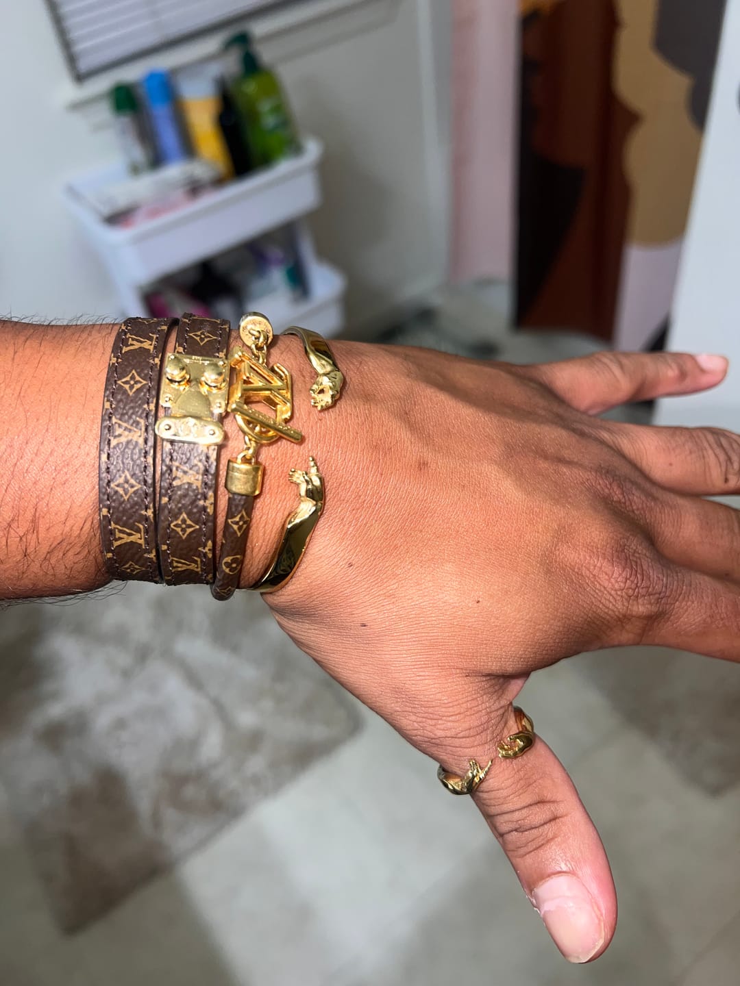 Customer photo review of Creation of Adam Ring
