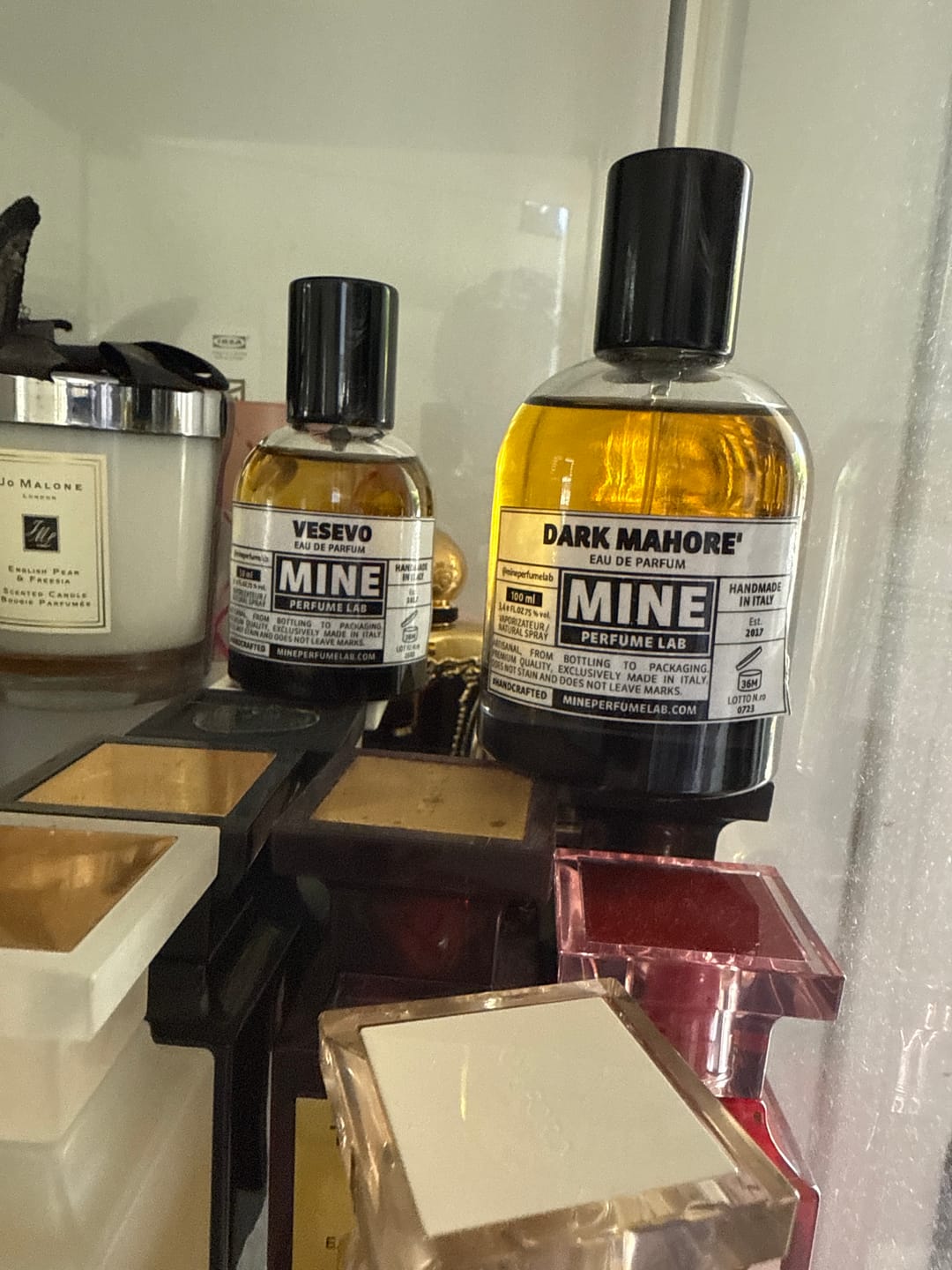 Customer photo review of DARK MAHORE'