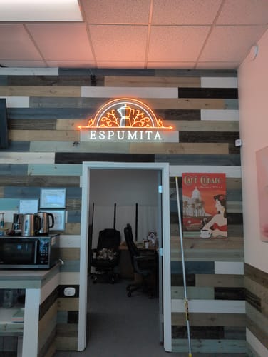 Customer photo review of ESPUMITA - Premium Neon Artwork