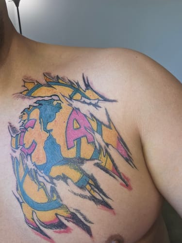 Customer photo review of TattooNumbx Numbing Cream