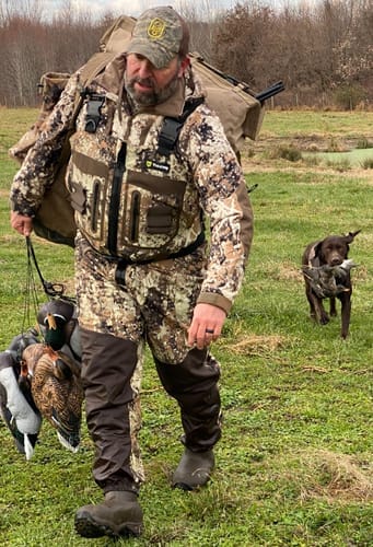 Customer photo review of FLASH SALE DeepWade Zipped Duck Waterfowl Hunting Breathable Chest Waders