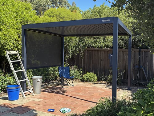 Customer photo review of FlexPatio POWER+ Motorized Pergola