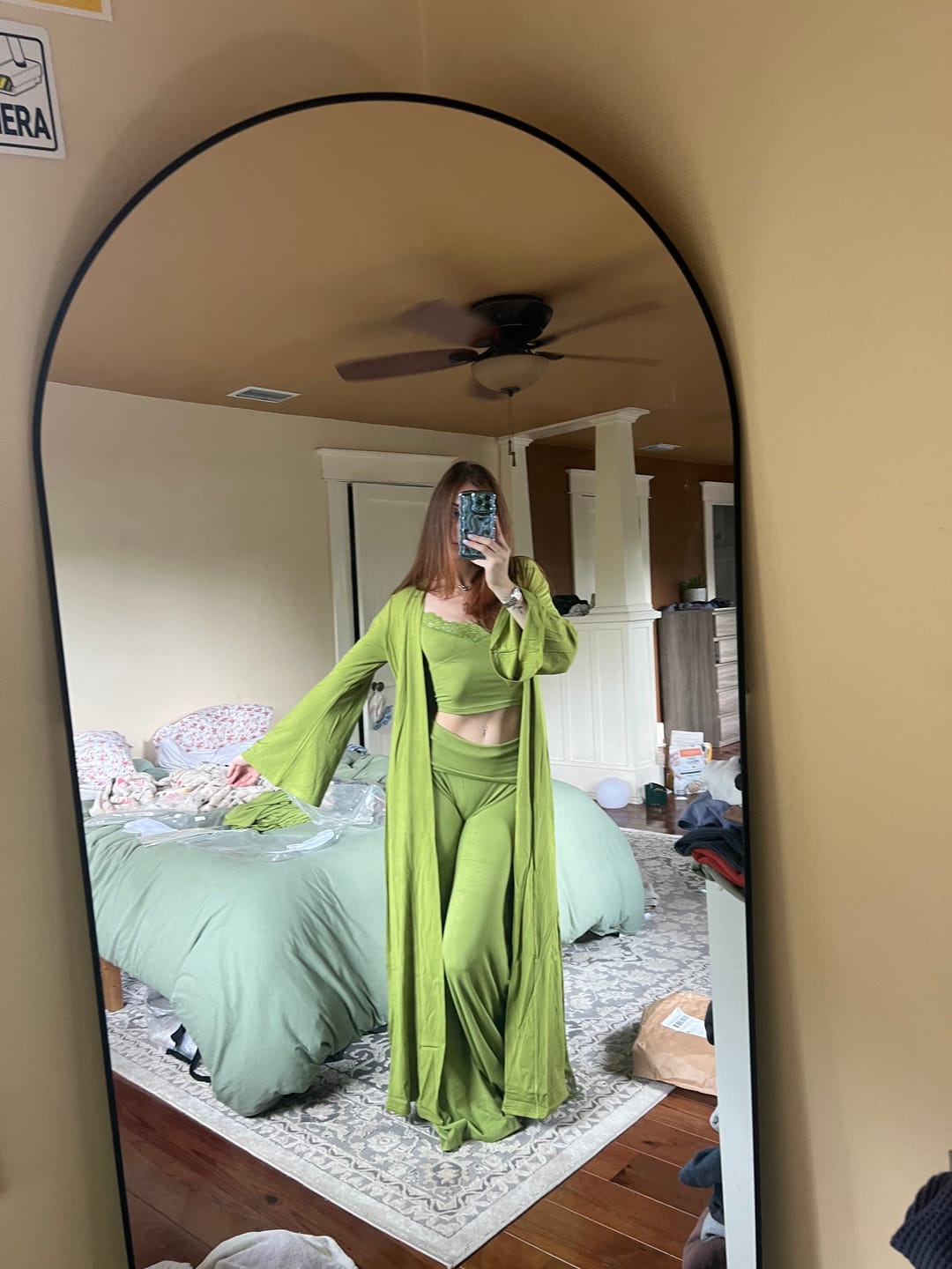 Customer photo review of The Princess Robe-Kiwi(Full length sleeve)