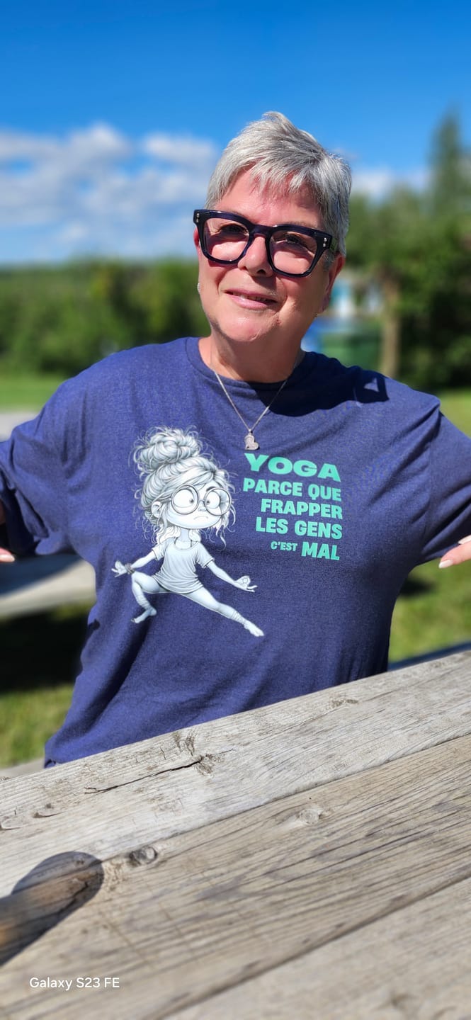 Customer photo review of T-SHIRT / YOGA