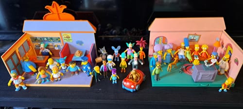 Customer photo review of Krusty the Clown Show 2.5-inch Multi-Pack The Simpsons by Jakks Pacific