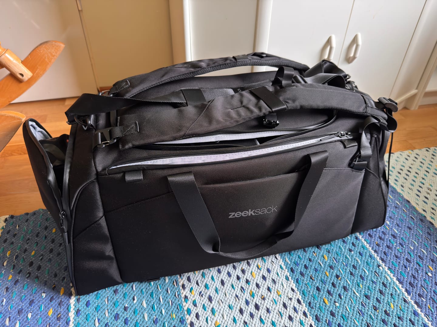 Customer photo review of The Duffelbag 50L