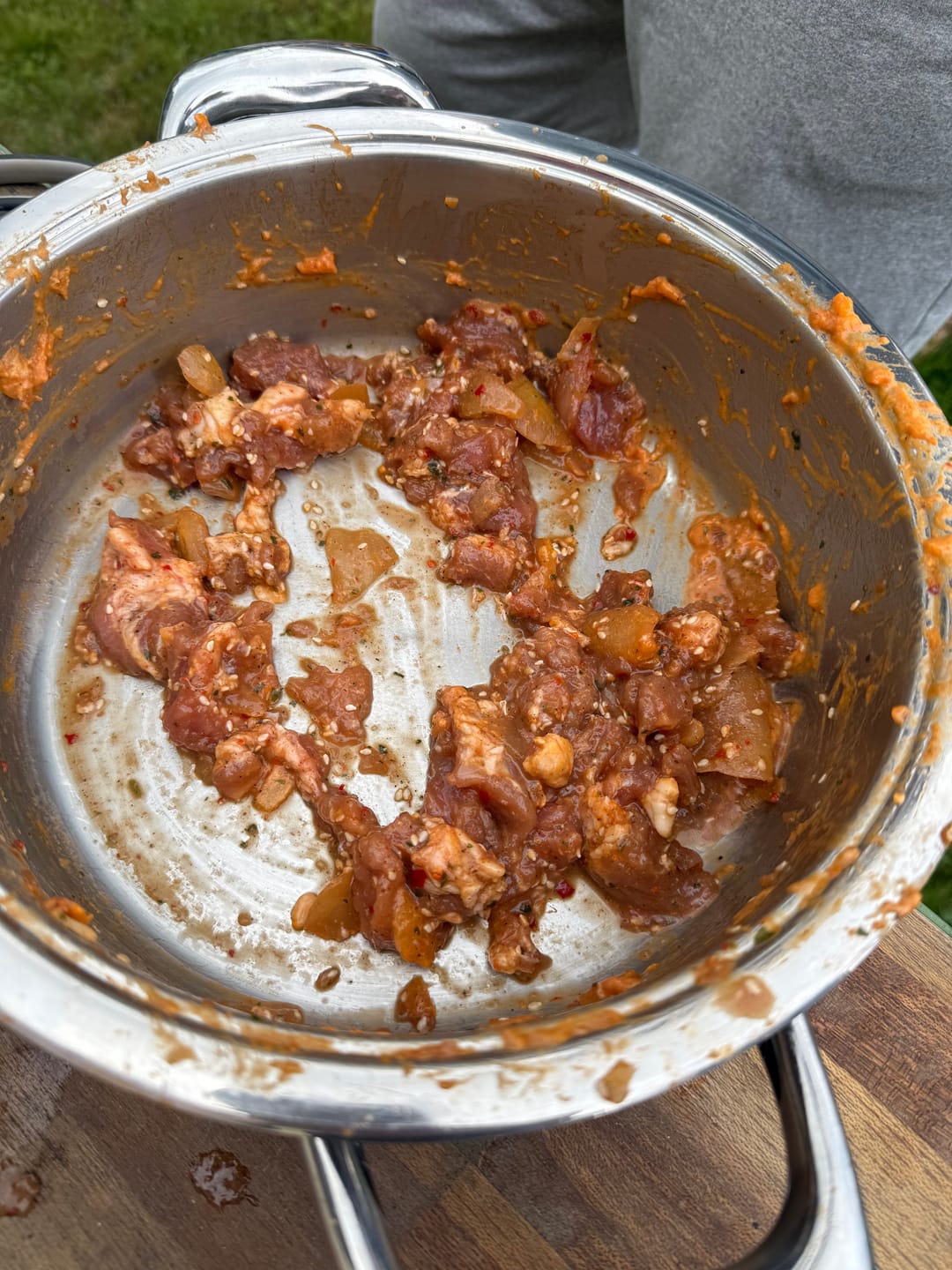 Customer photo review of Schweine-Schaschlik Yakuza – mariniert mit Teriyaki, Chili & Sesam | mySchaschlik