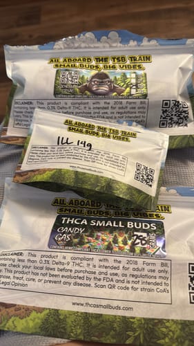 Customer photo review of 28 Grams Wholesale THCA Flower