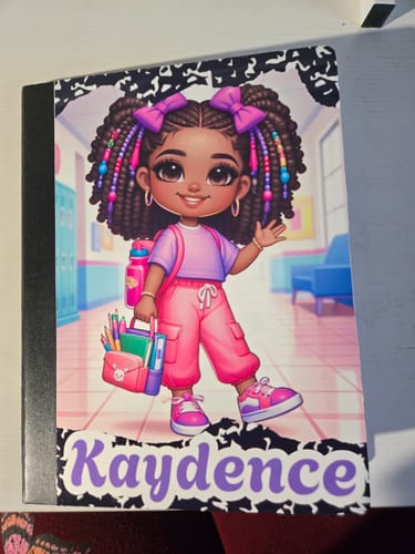 Ruby-oletha J. review of Editable Composition Notebook Canva Template Bundle (Back-to-School Edition) image 1 out of 4