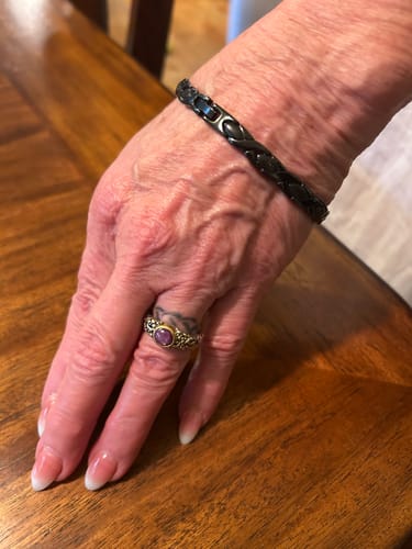 Customer photo review of 2x The Brainwave Activation Bracelets