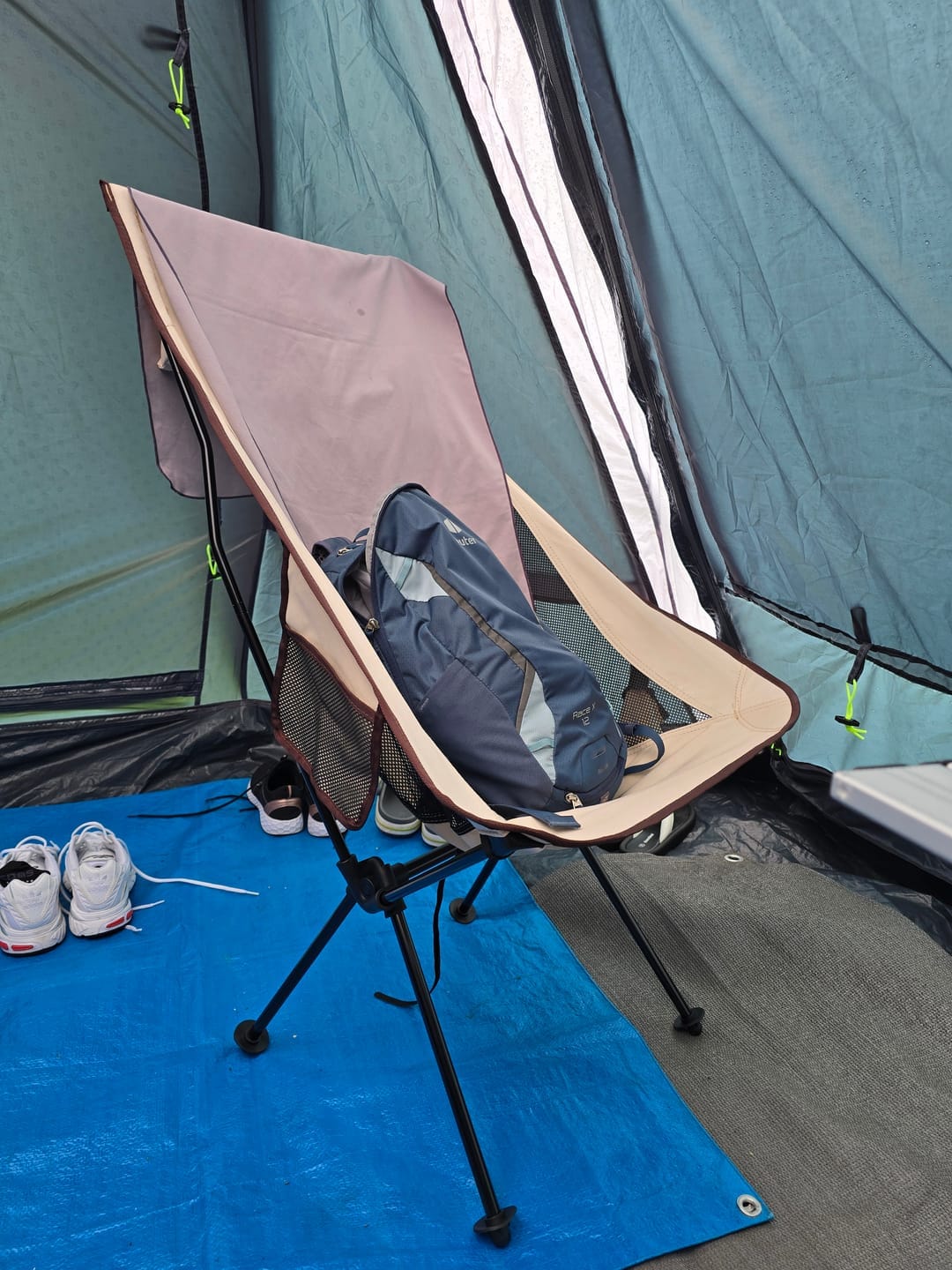 Customer photo review of Naturwide Folding Chair – Your Comfortable Companion on the Go
