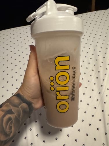 Customer photo review of 9 Loaded Protein Samples + Shaker Bottle (FREE SHIPPING ENDS SOON)