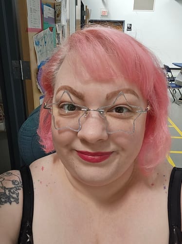 Customer photo review of Starr Eyeglasses