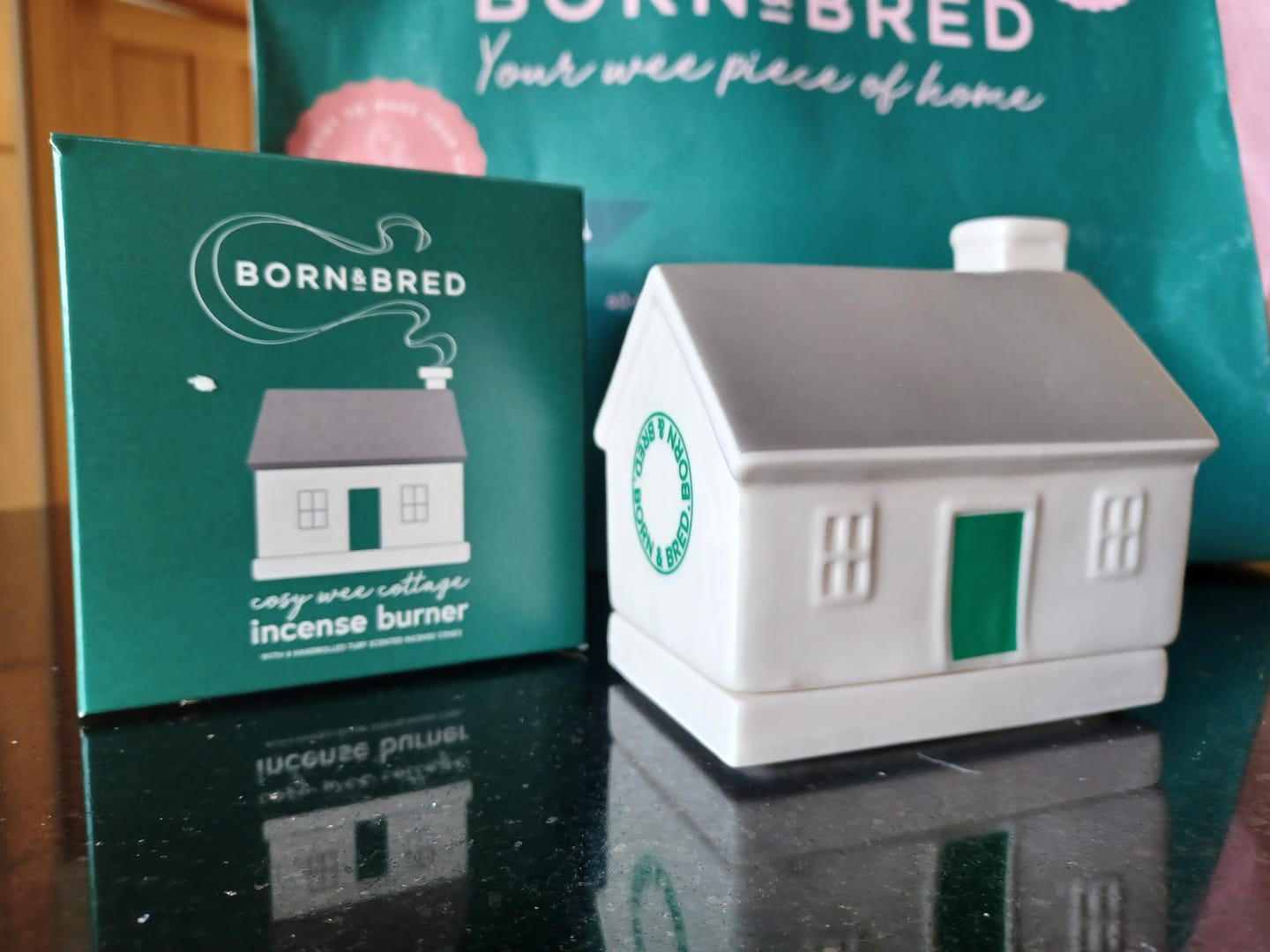 Customer photo review of Wee Cottage Incense Burner | Born & Bred