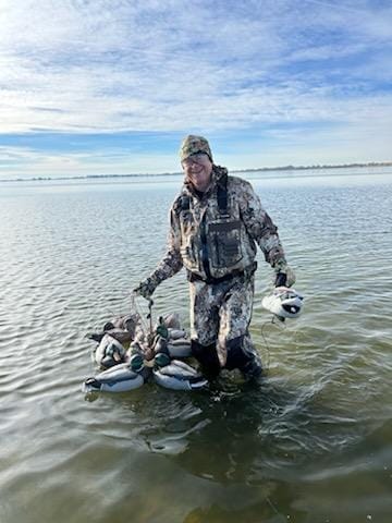 Customer photo review of FLASH SALE DeepWade Zipped Duck Waterfowl Hunting Breathable Chest Waders