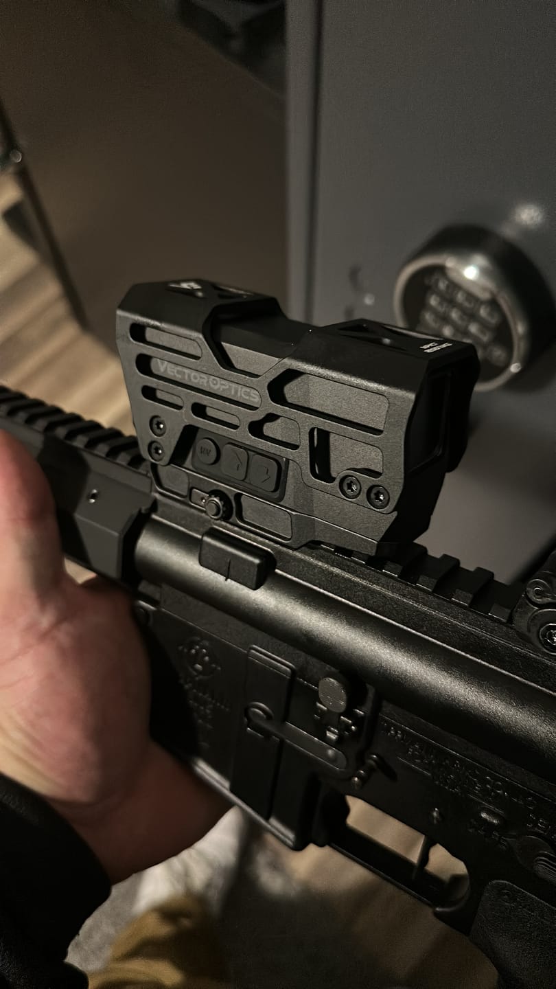 Customer photo review of Vector Optics SCRD-M67 Frenzy Plus 1x31x26 Multi Reticle