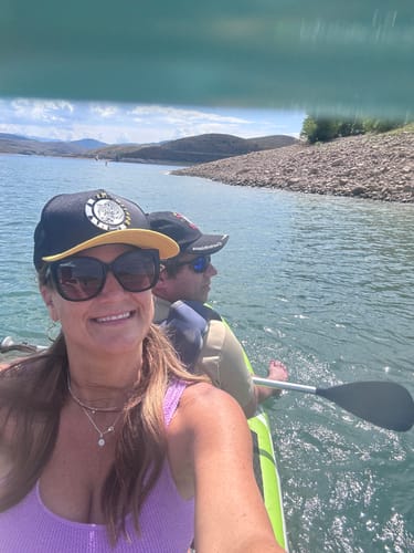 Customer photo review of Lusso Self-Tanning Mousse