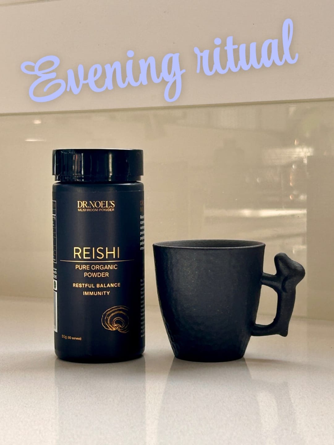 Customer photo review of Organic Reishi Mushroom Extract Powder