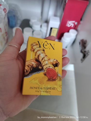 Customer photo review of Skin Clearing Honey & Turmeric Bar