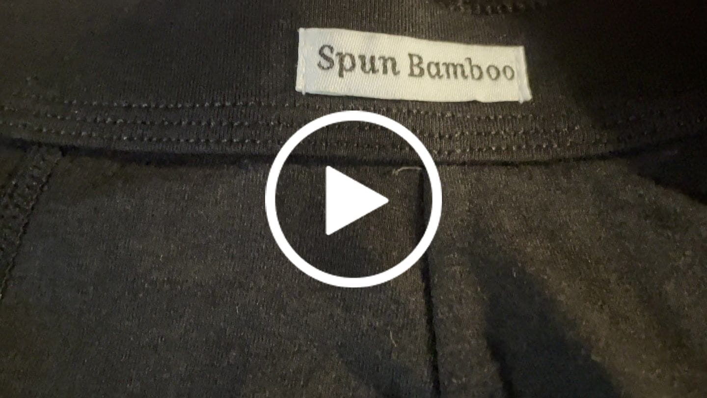 Customer video review of Men's Bamboo Viscose Briefs Underwear