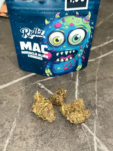 Manuel A. review of Miracle Alien Cookies(CALI) THC-A Blüten image 1 out of 4